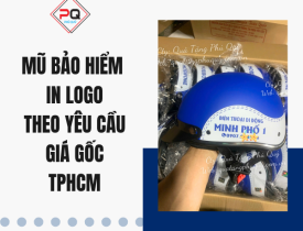 MŨ BẢO HIỂM IN LOGO THEO YÊU CẦU GIÁ GỐC TPHCM