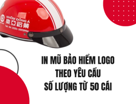 IN MŨ BẢO HIỂM LOGO THEO YÊU CẦU SỐ LƯỢNG TỪ 50 CÁI