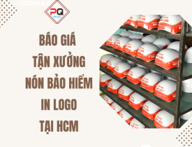 BÁO GIÁ TẬN XƯỞNG NÓN BẢO HIỂM IN LOGO TẠI HCM