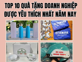 TOP 10 QUÀ TẶNG DOANH NGHIỆP "CHÁY HÀNG" NHẤT 2025 - GIÁ SIÊU TỐT, IN NHANH