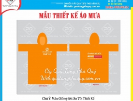 CHẤT LIỆU ÁO MƯA IN LOGO QUÀ TẶNG THÔNG DỤNG HIỆN NAY 