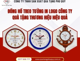 TOP 10+ ĐỒNG HỒ TREO TƯỜNG IN LOGO CÔNG TY ĐƯỢC ƯA CHUỘNG NHẤT HIỆN NAY