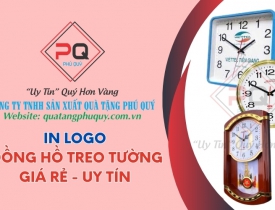 MỞ RỘNG THỊ TRƯỜNG QUA VIỆC IN LOGO ĐỒNG HỒ TREO TƯỜNG