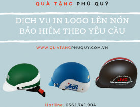 DỊCH VỤ IN LOGO LÊN NÓN BẢO HIỂM THEO YÊU CẦU