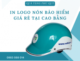 IN LOGO NÓN BẢO HIỂM GIÁ RẺ TẠI CAO BẰNG