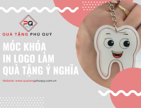 MÓC KHÓA IN LOGO LÀM QUÀ TẶNG Ý NGHĨA