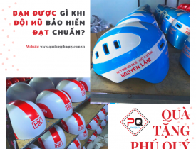 BẠN ĐƯỢC GÌ KHI ĐỘI MŨ BẢO HIỂM ĐẠT CHUẨN?