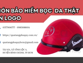 NHỮNG TÍNH NĂNG NỔI BẬT CỦA NÓN BẢO HIỂM BỌC DA THẬT IN LOGO