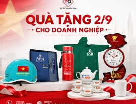 QUÀ TẶNG DOANH NGHIỆP 2/9 IN LOGO GIÁ TỐT - MẪU MỚI 2026
