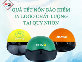 QUÀ TẾT NÓN BẢO HIỂM IN LOGO CHẤT LƯỢNG TẠI QUY NHƠN