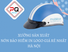 XƯỞNG SẢN XUẤT NÓN BẢO HIỂM IN LOGO GIÁ RẺ NHẤT HÀ NỘI