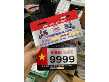 BIỂN SỐ XE ĐIỆN THEO YÊU CẦU 