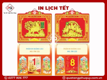 LỊCH LÒ XO GIỮA BLOC DÁN NỔI 3D VẠN SỰ NHƯ Ý