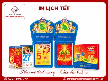 IN LỊCH BLOC SIÊU ĐẠI 20X30 PN28 - KHAI MỞ THỊNH VƯỢNG