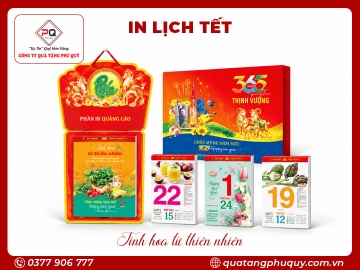IN LỊCH BLOC SIÊU ĐẠI 20X30 PN30 - TINH HOA TỪ THIÊN NHIÊN