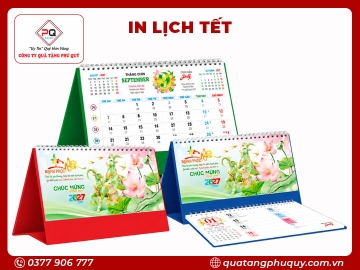 IN LỊCH ĐỂ BÀN LB04 - AN NHIÊN HẠNH PHÚC