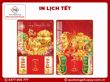 IN LỊCH TRÁNG GƯƠNG DÊ VÀNG TÀI LỘC
