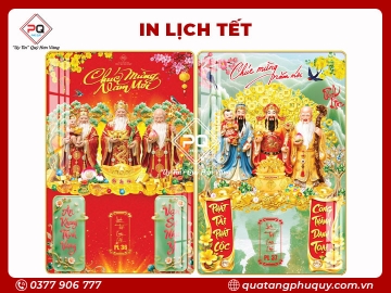 IN LỊCH TRÁNG GƯƠNG PHÚC LỘC THỌ