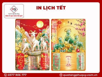 IN LỊCH TRÁNG GƯƠNG TAM DƯƠNG KHAI THÁI