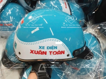 IN MŨ BẢO HIỂM XE ĐIỆN