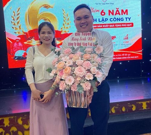 CHÚC MỪNG KỶ NIỆM 6 NĂM THÀNH LẬP CÔNG TY QUÀ TẶNG PHÚ QUÝ
