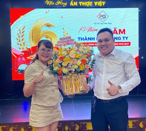 CHÚC MỪNG KỶ NIỆM 6 NĂM THÀNH LẬP CÔNG TY QUÀ TẶNG PHÚ QUÝ