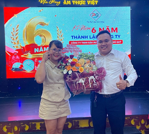 CHÚC MỪNG KỶ NIỆM 6 NĂM THÀNH LẬP CÔNG TY QUÀ TẶNG PHÚ QUÝ