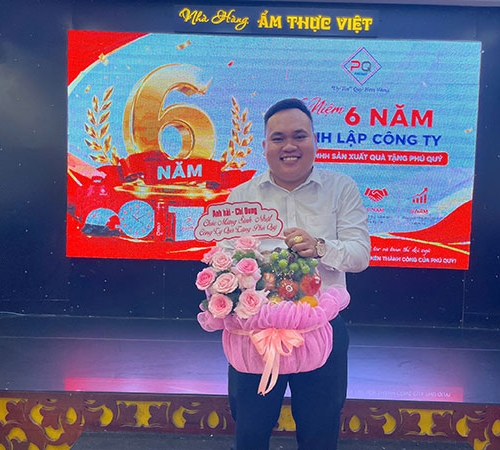 CHÚC MỪNG KỶ NIỆM 6 NĂM THÀNH LẬP CÔNG TY QUÀ TẶNG PHÚ QUÝ