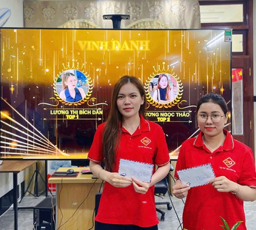 VINH DANH NHÂN VIÊN KINH DOANH XUẤT SẮC THÁNG 10