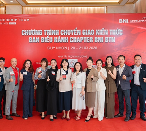 QUÀ TẶNG PHÚ QUÝ ĐỒNG HÀNH VỚI VAI TRÒ NHÀ TÀI TRỢ KIM CƯƠNG TẠI SỰ KIỆN BNI BTN