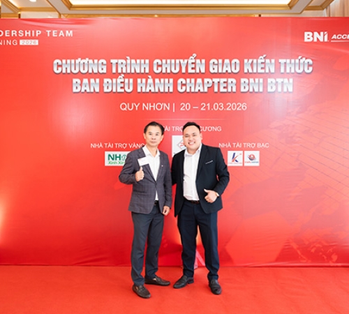 QUÀ TẶNG PHÚ QUÝ ĐỒNG HÀNH VỚI VAI TRÒ NHÀ TÀI TRỢ KIM CƯƠNG TẠI SỰ KIỆN BNI BTN