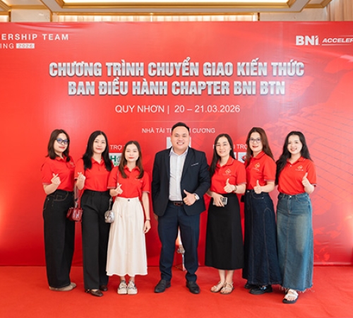 QUÀ TẶNG PHÚ QUÝ ĐỒNG HÀNH VỚI VAI TRÒ NHÀ TÀI TRỢ KIM CƯƠNG TẠI SỰ KIỆN BNI BTN