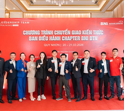QUÀ TẶNG PHÚ QUÝ ĐỒNG HÀNH VỚI VAI TRÒ NHÀ TÀI TRỢ KIM CƯƠNG TẠI SỰ KIỆN BNI BTN
