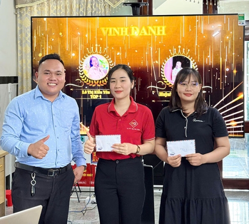 VINH DANH NHÂN VIÊN XUẤT SẮC THÁNG 7: NỖ LỰC ĐƯỢC GHI NHẬN - GIÁ TRỊ ĐƯỢC LAN TOẢ