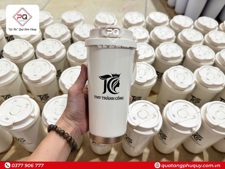 BÌNH GIỮ NHIỆT IN LOGO THẨM MỸ VIỆN