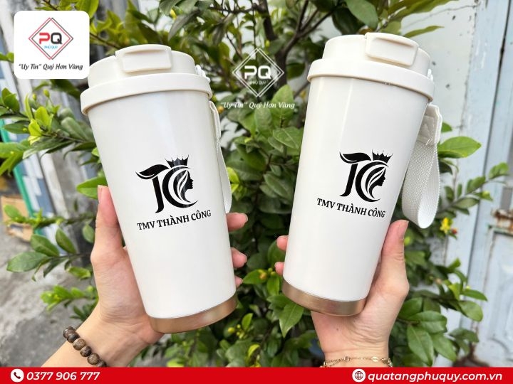 BÌNH GIỮ NHIỆT IN LOGO THẨM MỸ VIỆN