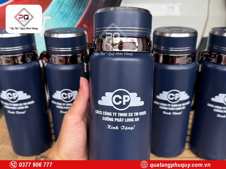 BÌNH GIỮ NHIỆT IN LOGO QUÀ TẶNG CÔNG ĐOÀN