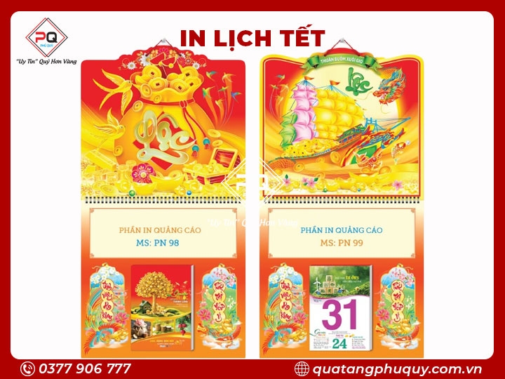 LỊCH LÒ XO GIỮA BLOC BẾ NỔI 3D PHÚC LỘC