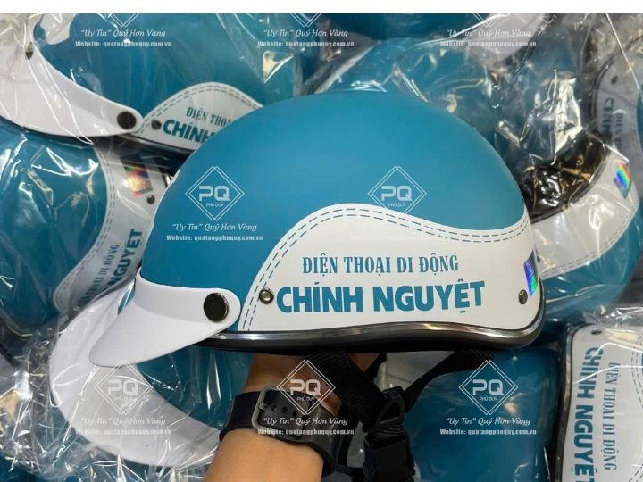 IN NÓN BẢO HIỂM CỬA HÀNG ĐIỆN THOẠI DI ĐỘNG