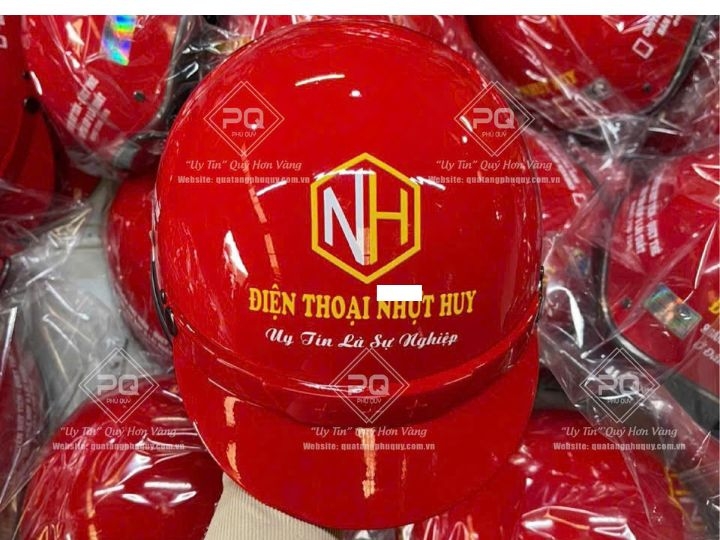 IN NÓN BẢO HIỂM CỬA HÀNG ĐIỆN THOẠI DI ĐỘNG