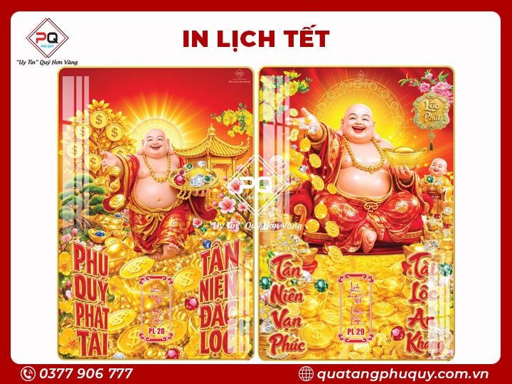 IN LỊCH TRÁNG GƯƠNG DI LẶC BỒ TÁT