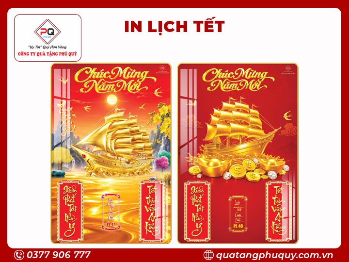 IN LỊCH TRÁNG GƯƠNG THUẬN BUỒM XUÔI GIÓ
