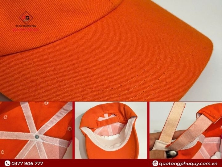 NÓN LƯỠI TRAI IN LOGO VẢI KAKI