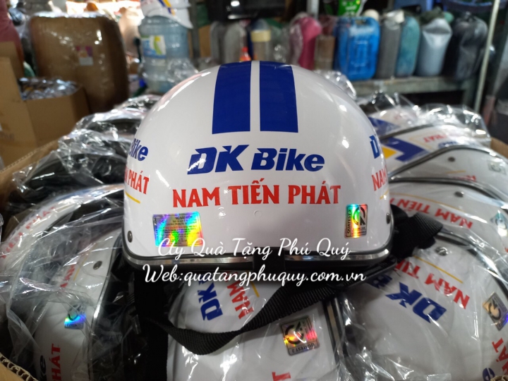 IN MŨ BẢO HIỂM XE ĐIỆN DK BIKE 