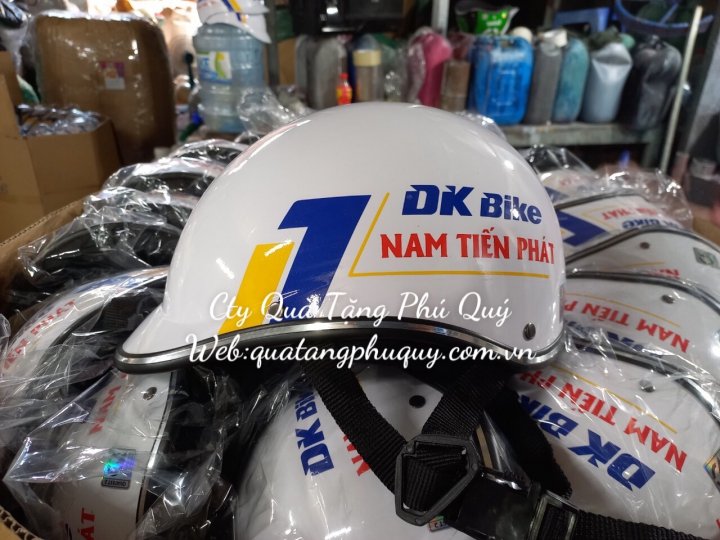 IN MŨ BẢO HIỂM XE ĐIỆN DK BIKE 