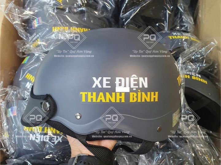 IN MŨ BẢO HIỂM XE ĐIỆN