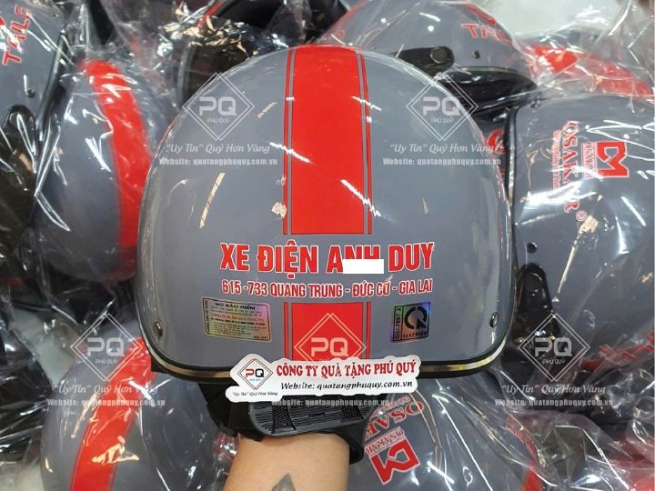 IN MŨ BẢO HIỂM XE ĐIỆN