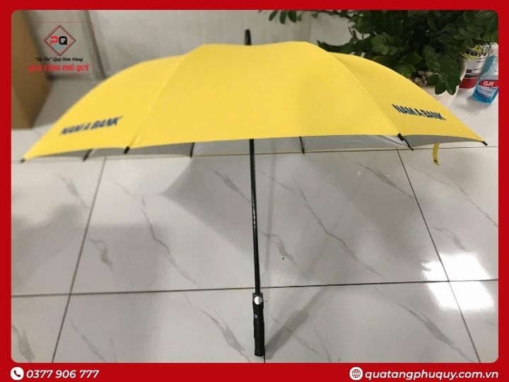 Ô DÙ CẦM TAY IN LOGO CÁN THẲNG