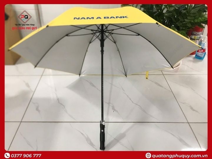 Ô DÙ CẦM TAY IN LOGO CÁN THẲNG