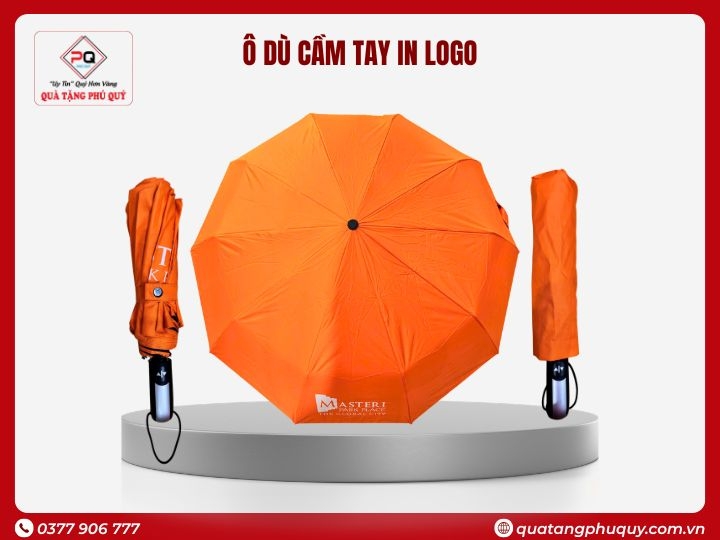 Ô DÙ CẦM TAY GẤP 3 TỰ ĐỘNG 2 CHIỀU 10 NAN